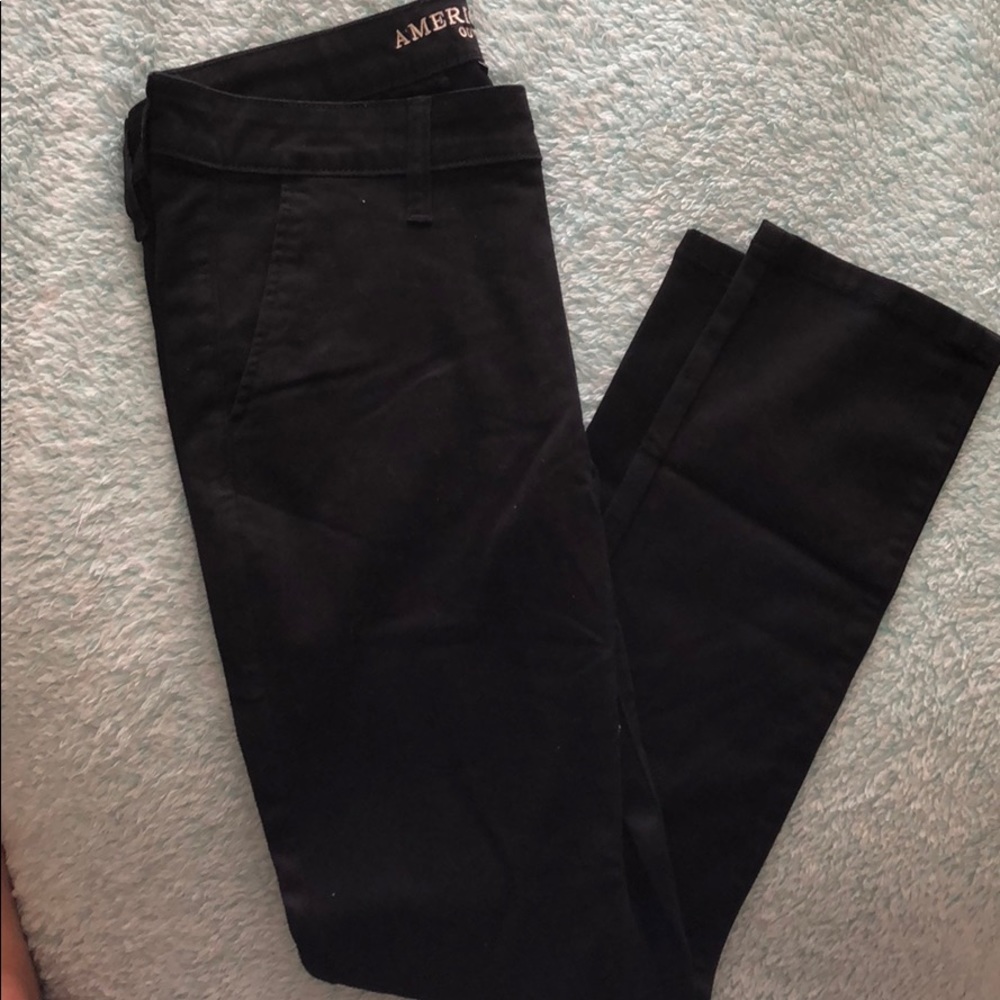 Black trouser jeans